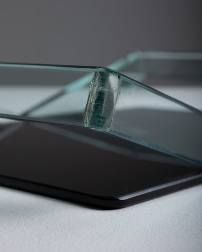 PLATEAU EN VERRE, FONTANARTE, 1970s