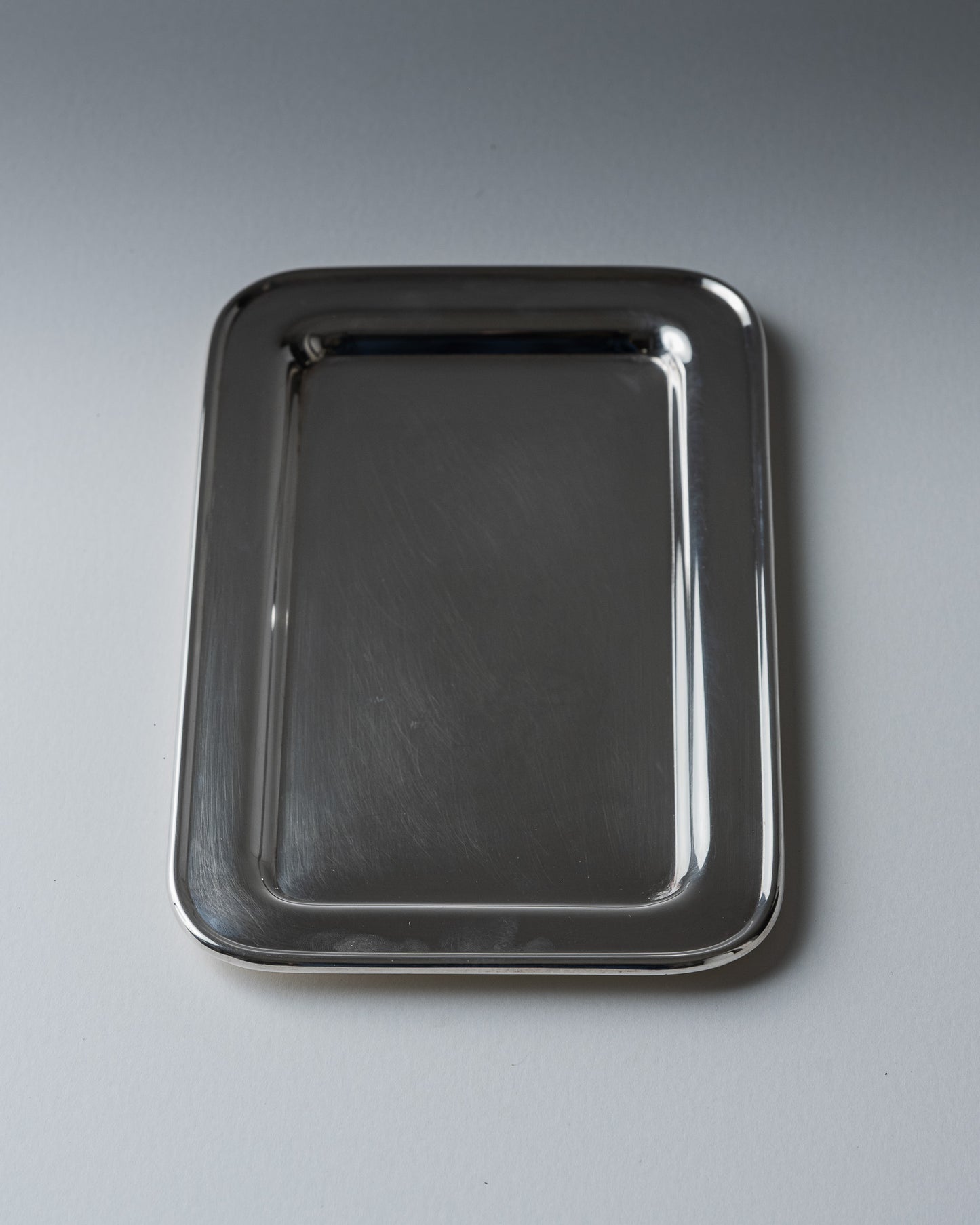 PLATEAU DIOR EN METAL ARGENTÉ