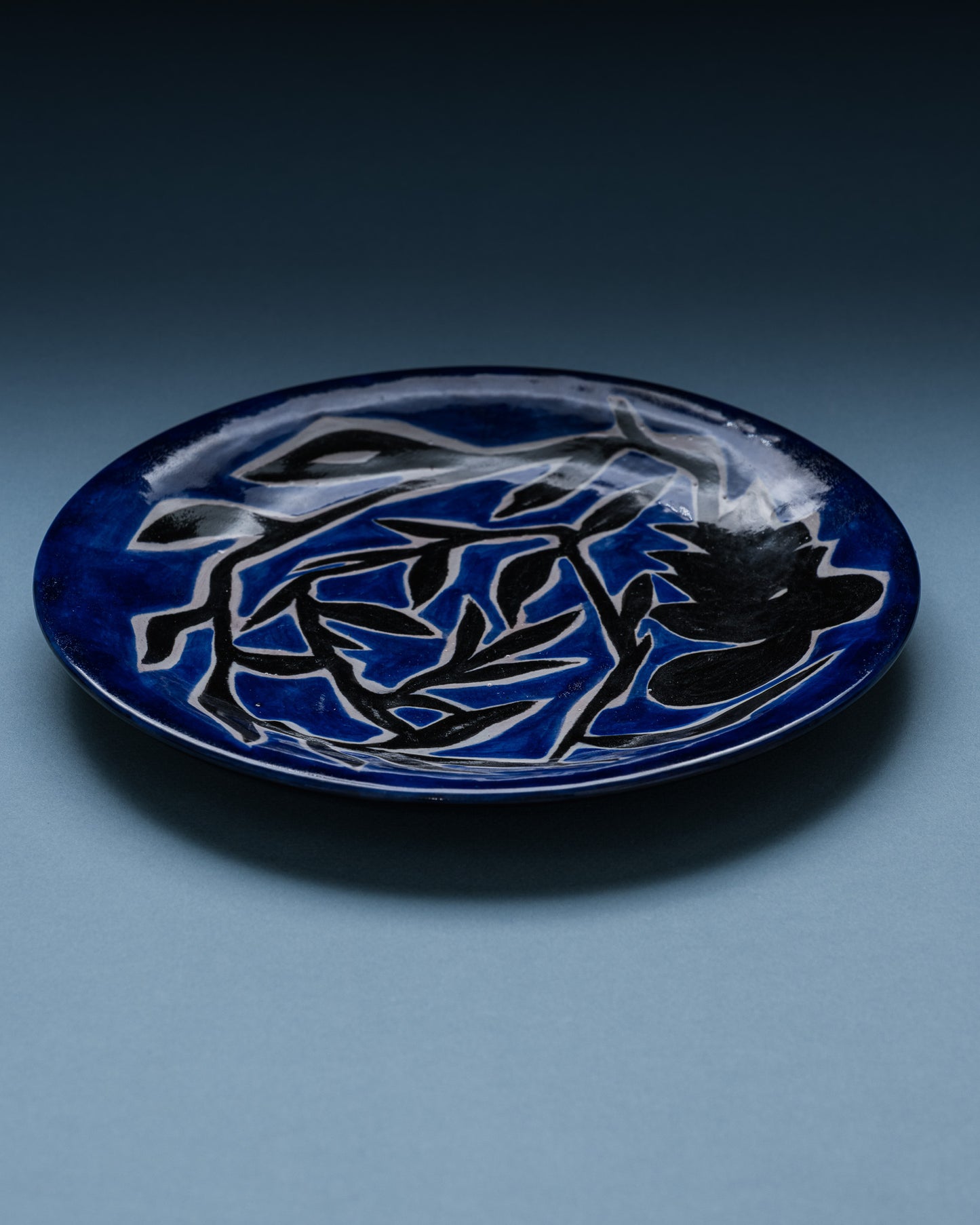 Ceramic plate, Jean Lurçat, 1950s