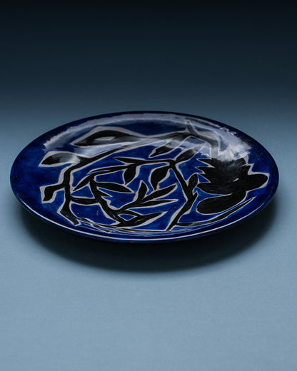Ceramic plate, Jean Lurçat, 1950s