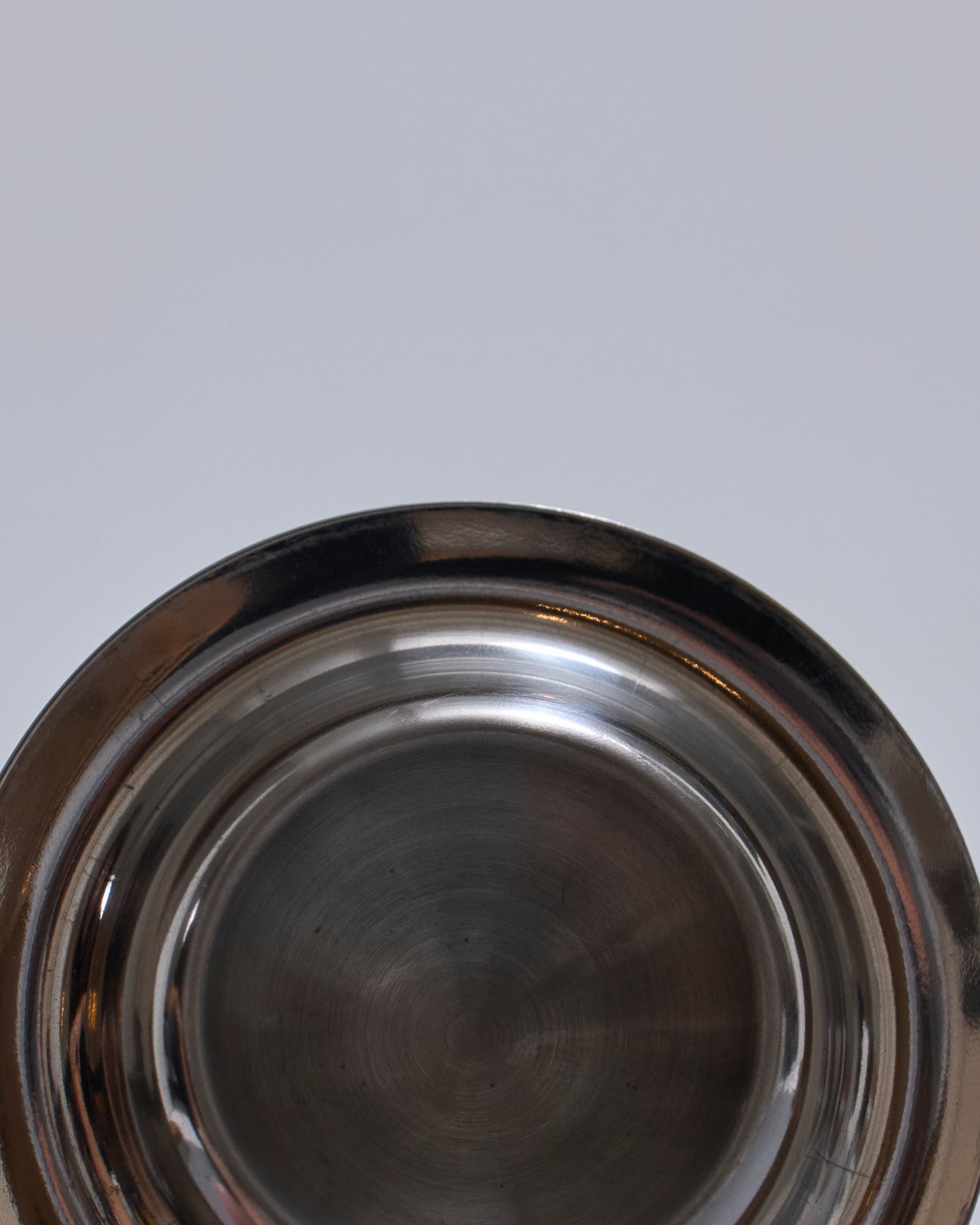 PAIR OF STAINLESS STEEL EGG CUPS