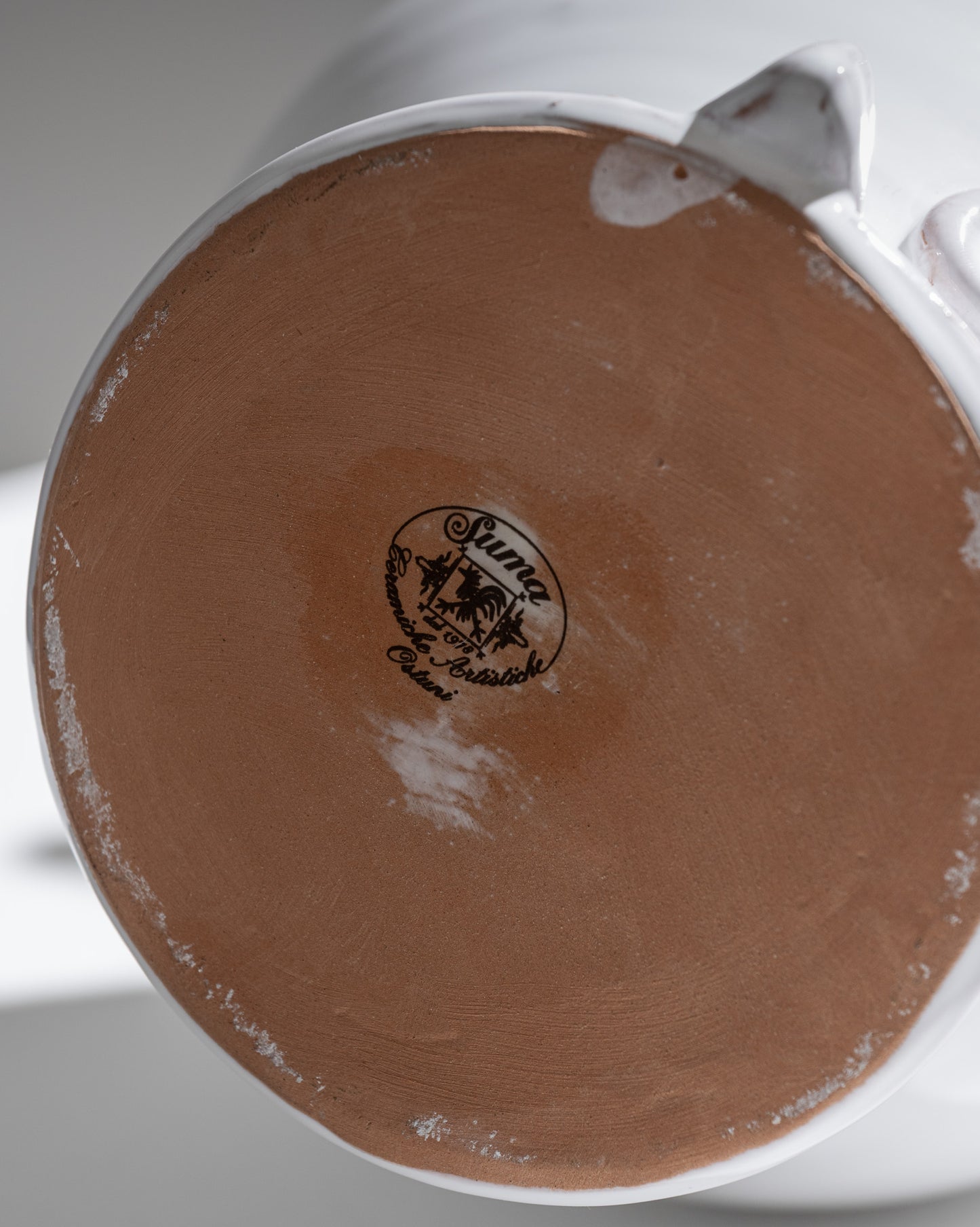 Pair of ceramic moor head vases, 1970s