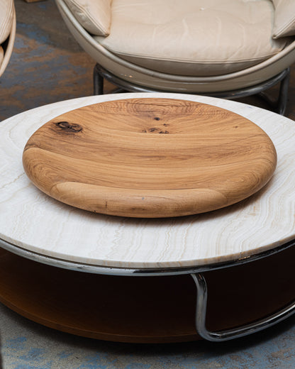 Large oak plate