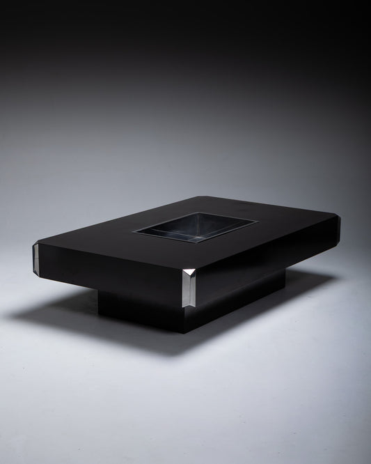 TABLE BASSE, ALVEO, WILLY RIZZO, 1970s