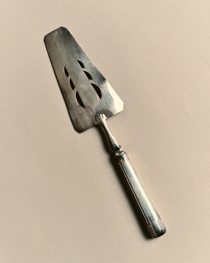 SILVER METAL DESSERT SERVICE, HENRI CARRAUD