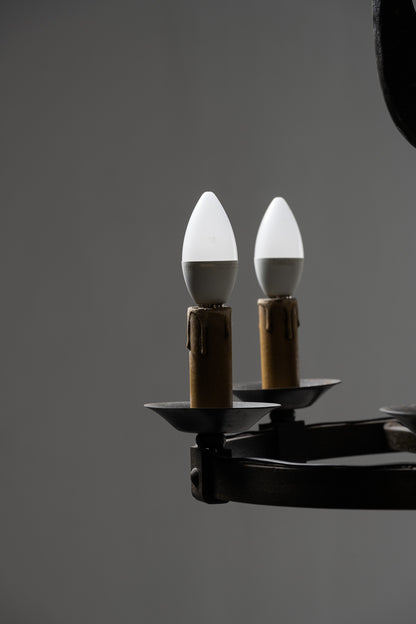 LUSTRE AU COQ, JEAN TOURET, 1950s