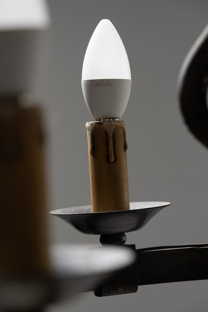 LUSTRE AU COQ, JEAN TOURET, 1950s