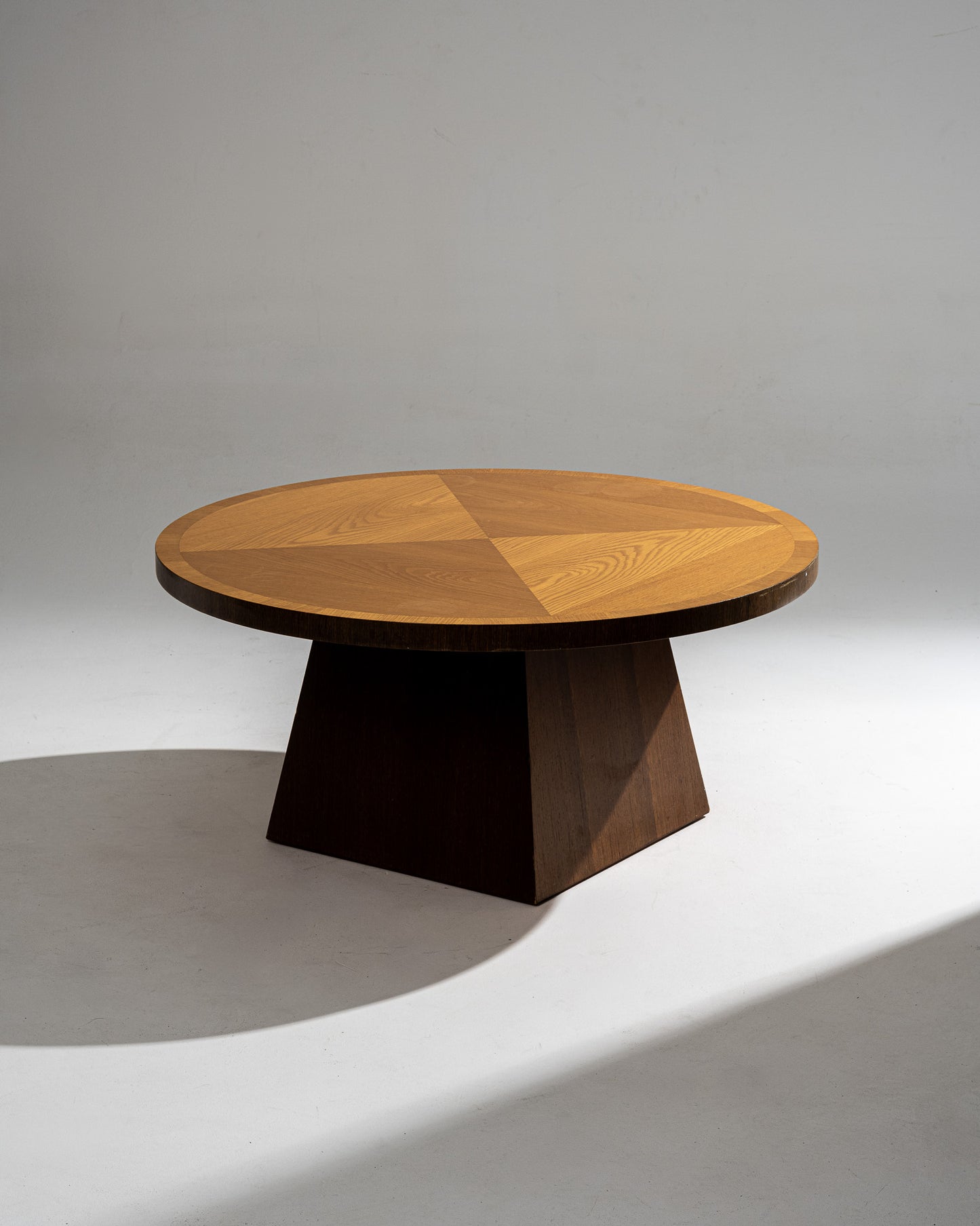 TABLE BASSE STYLE ART DÉCO EN BOIS, 1970s