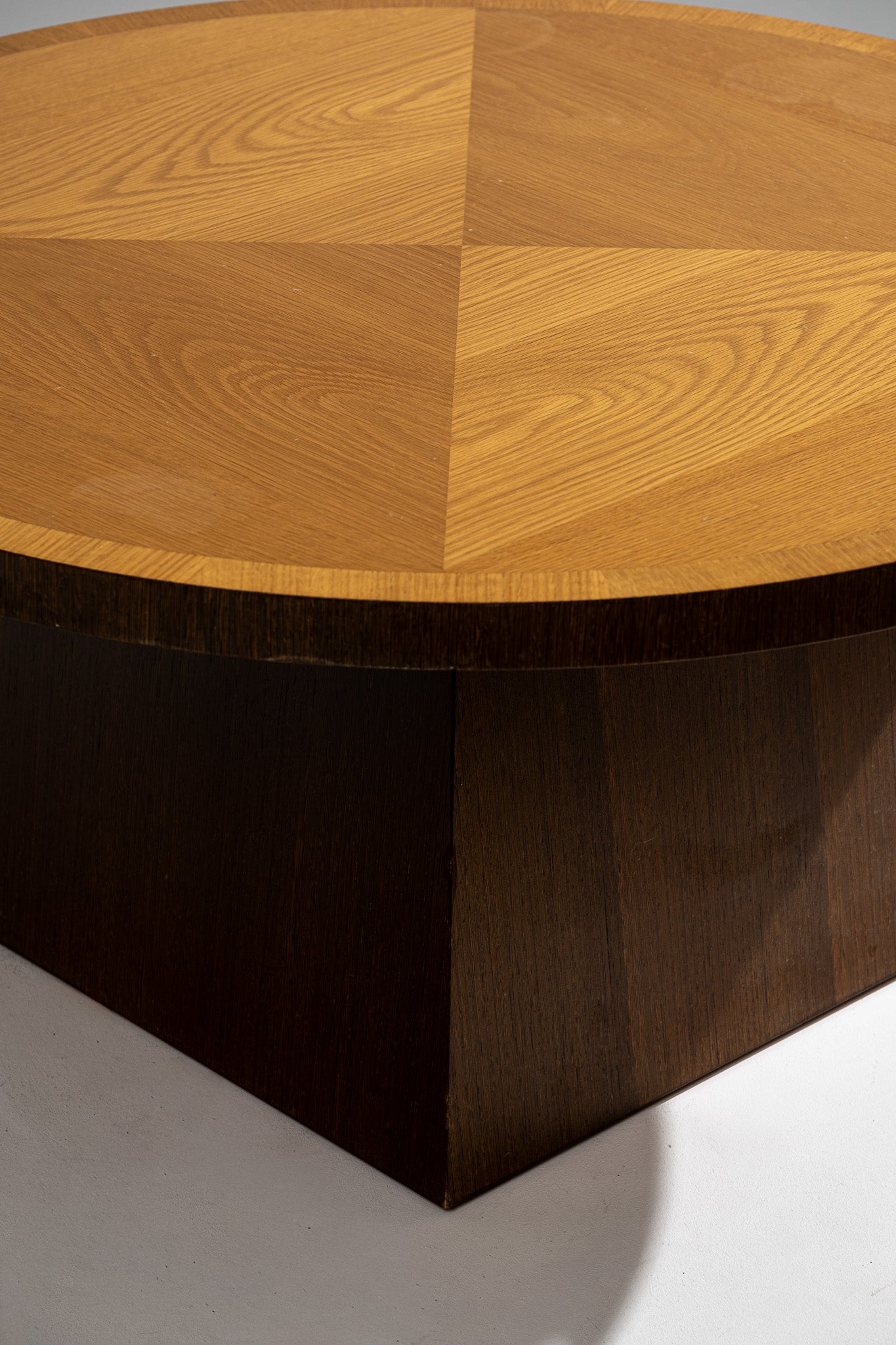 TABLE BASSE STYLE ART DÉCO EN BOIS, 1970s