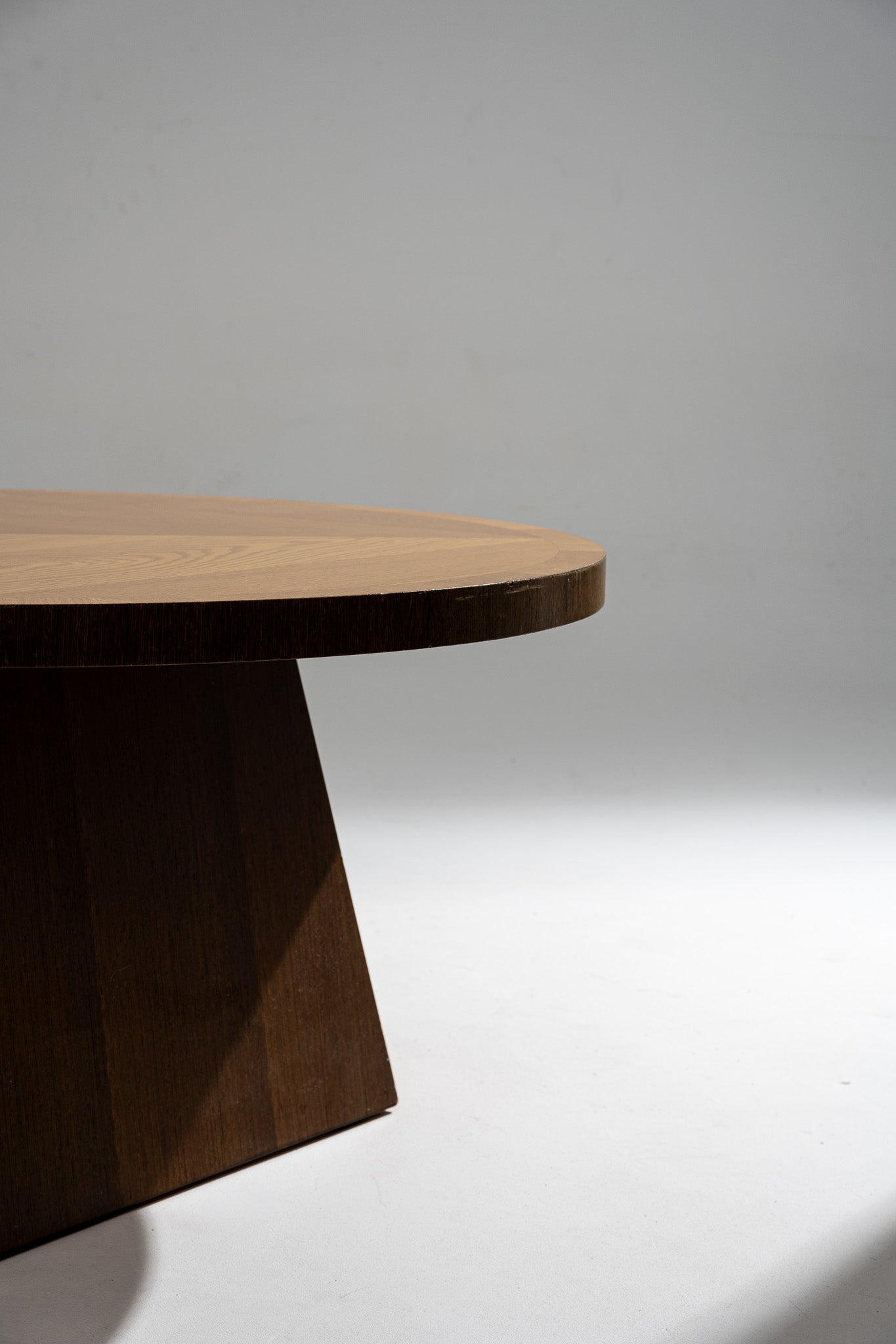 TABLE BASSE STYLE ART DÉCO EN BOIS, 1970s