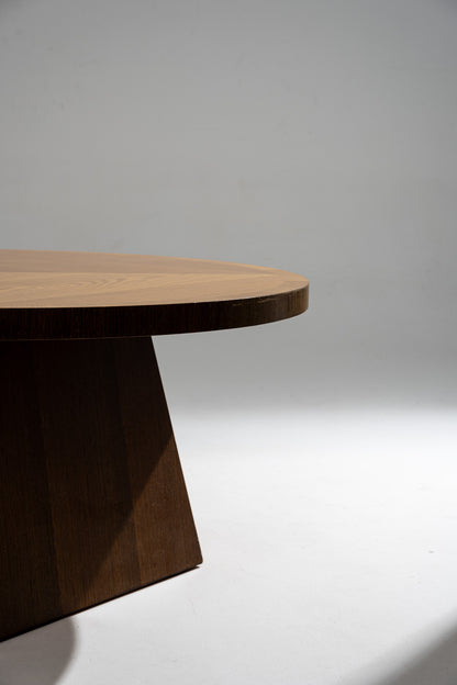 TABLE BASSE STYLE ART DÉCO EN BOIS, 1970s