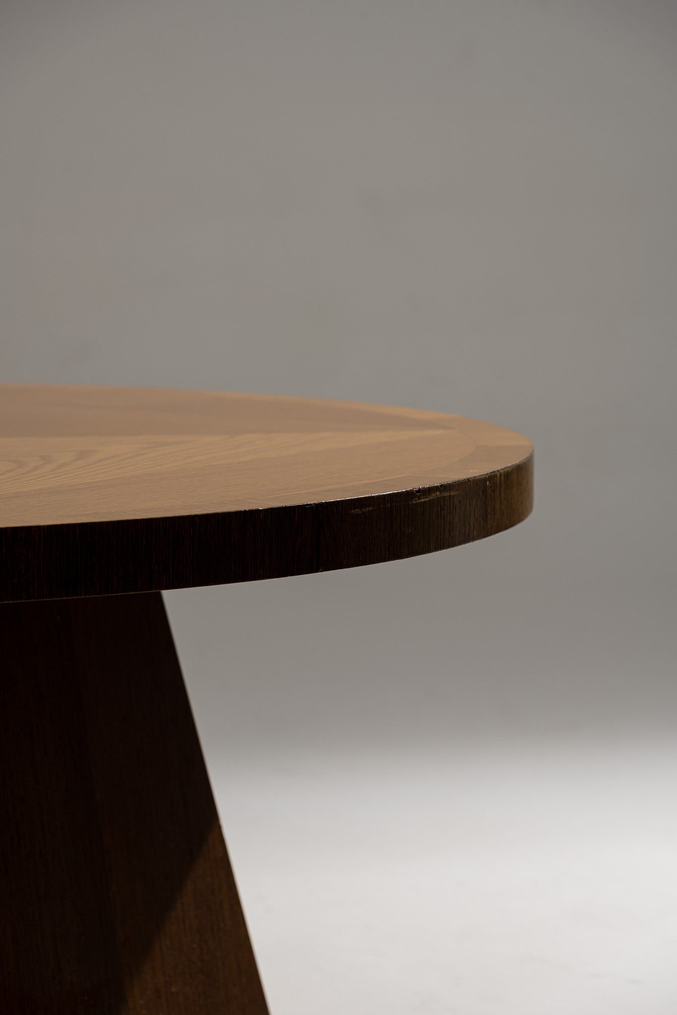 TABLE BASSE STYLE ART DÉCO EN BOIS, 1970s