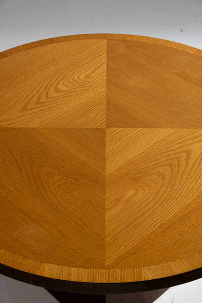 TABLE BASSE STYLE ART DÉCO EN BOIS, 1970s