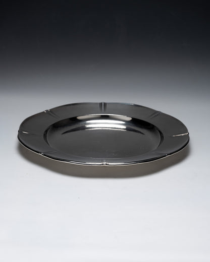 PLAT DE SERVICE EN MÉTAL ARGENTÉ, GALLIA, 1930s