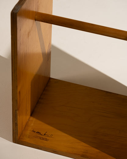 ULM STOOL, MAX BILL, ZANOTTA, 1970s