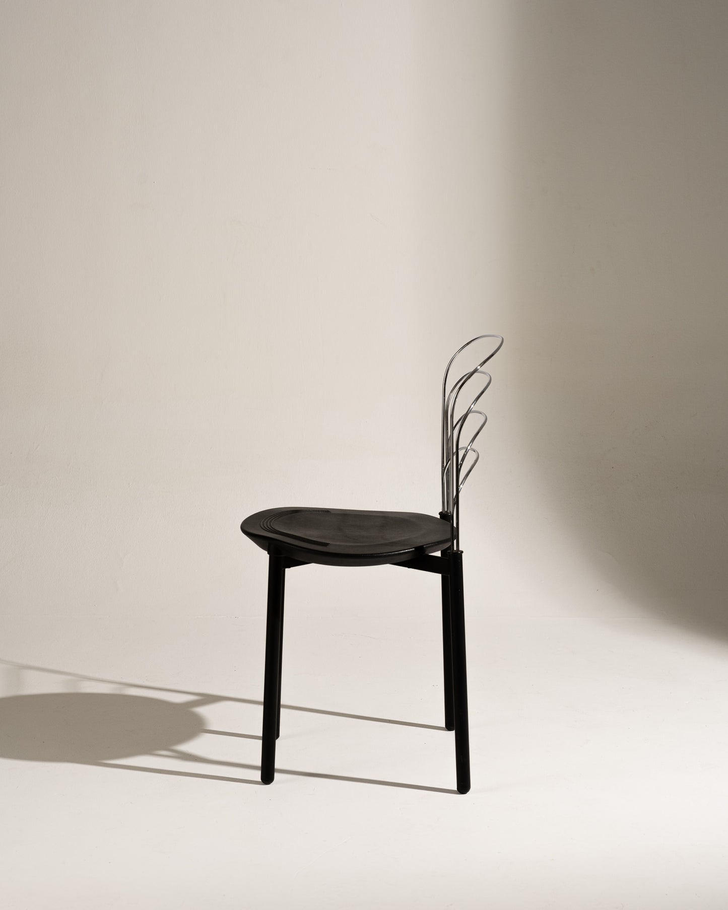 PAIR OF DELFINA CHAIRS, RAIMONDI, BONTEMPI, 1980s