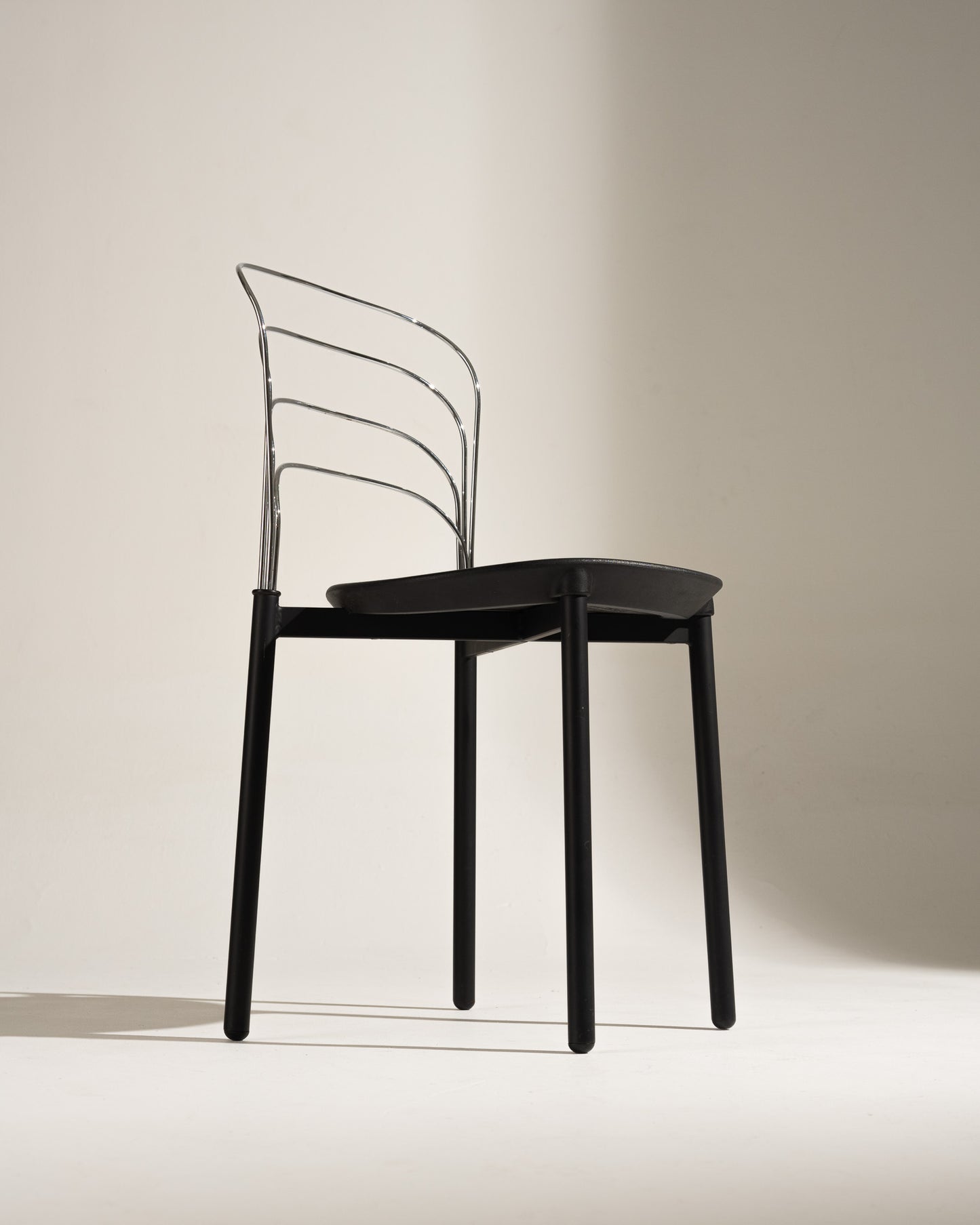 PAIR OF DELFINA CHAIRS, RAIMONDI, BONTEMPI, 1980s