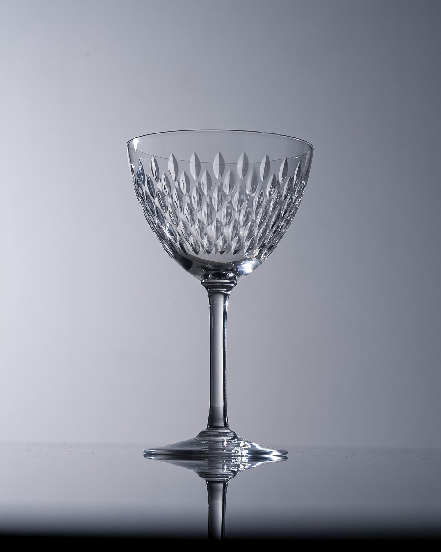 SET OF 8 WATER GLASSES, PARIS MODEL, BACCARAT