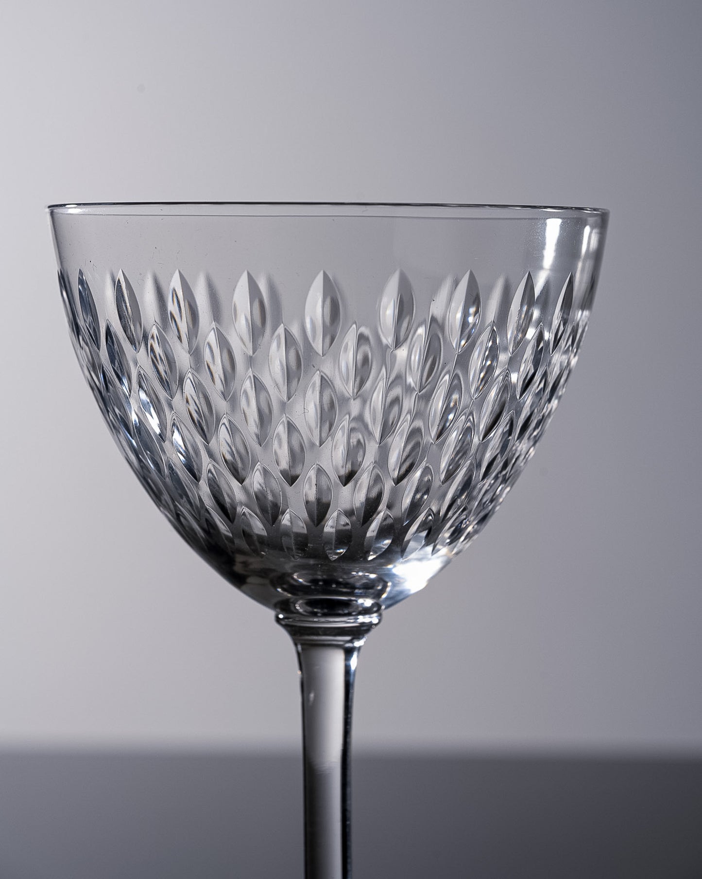 SET OF 8 WATER GLASSES, PARIS MODEL, BACCARAT