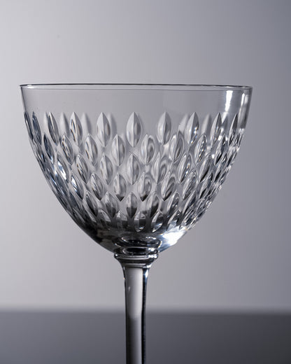 SET OF 8 WATER GLASSES, PARIS MODEL, BACCARAT