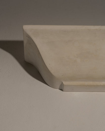 APPLIQUE RECTANGULAIRE EN PLÂTRE, 1940s