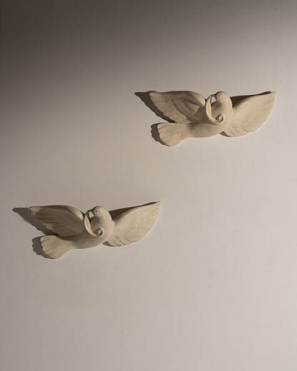 APPLIQUE MURALE COLOMBE ART DÉCO, 1930s