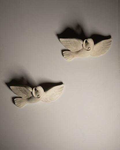 APPLIQUE MURALE COLOMBE ART DÉCO, 1930s