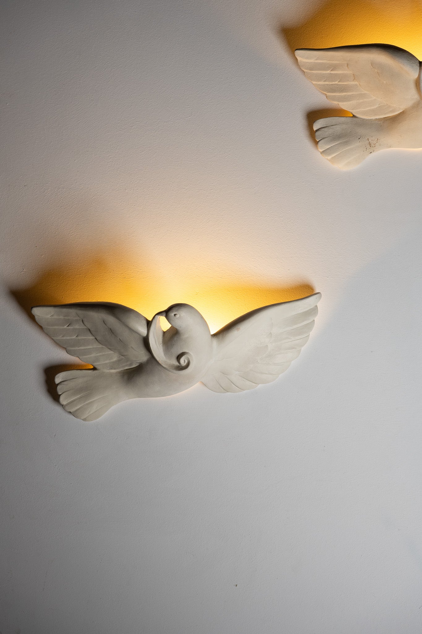 APPLIQUE MURALE COLOMBE ART DÉCO, 1930s