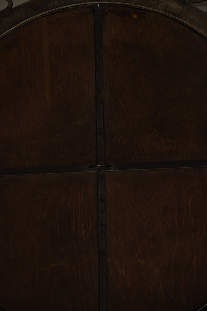 ART DECO WROUGHT IRON MIRROR, 1920s