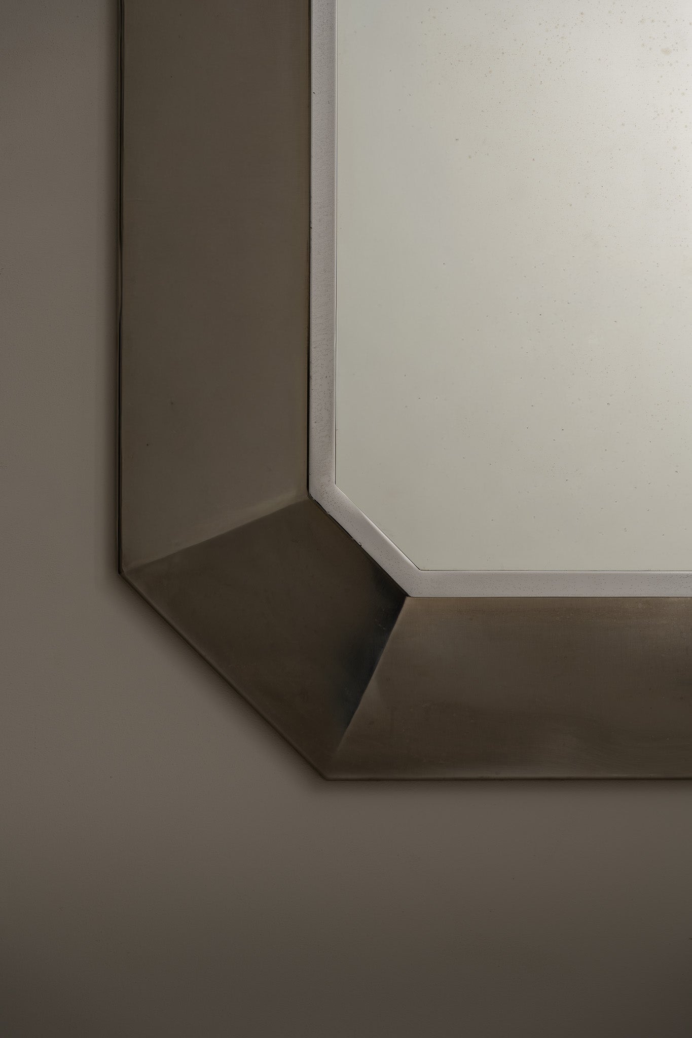 MIROIR OCTOGONAL, MAISON JANSEN, 1970s