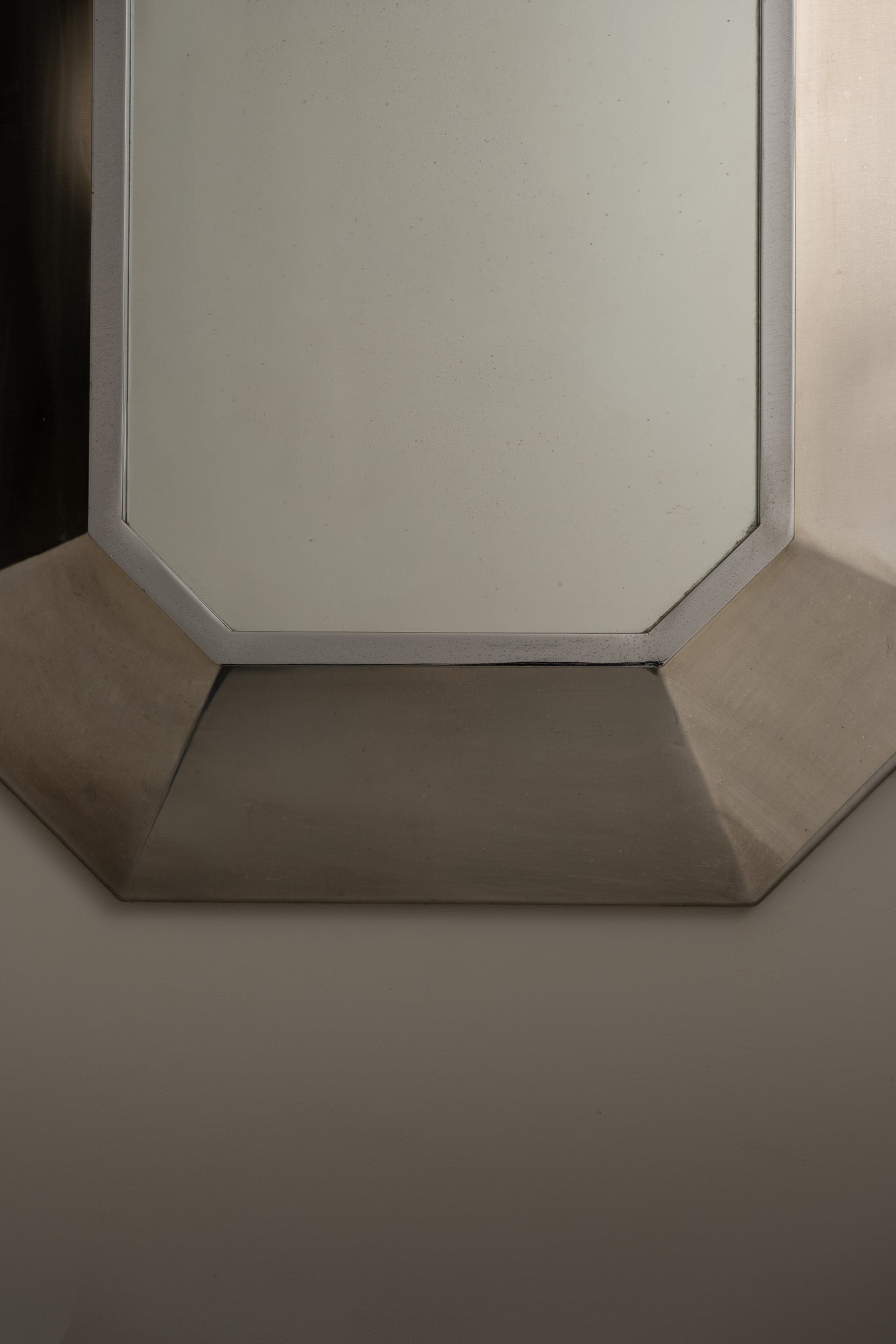 MIROIR OCTOGONAL, MAISON JANSEN, 1970s