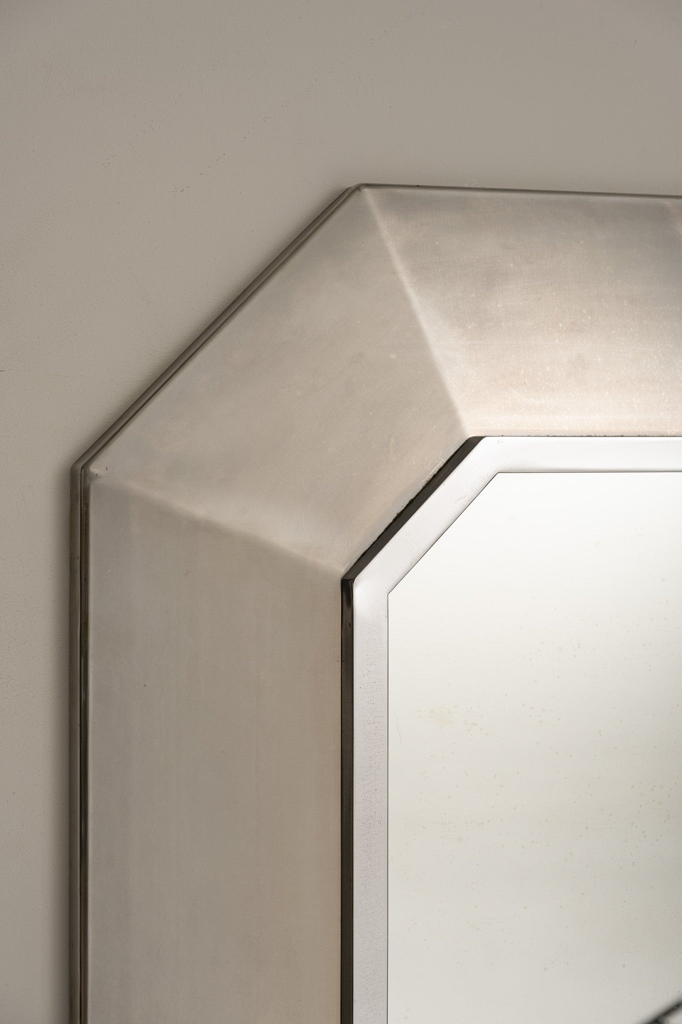 MIROIR OCTOGONAL, MAISON JANSEN, 1970s