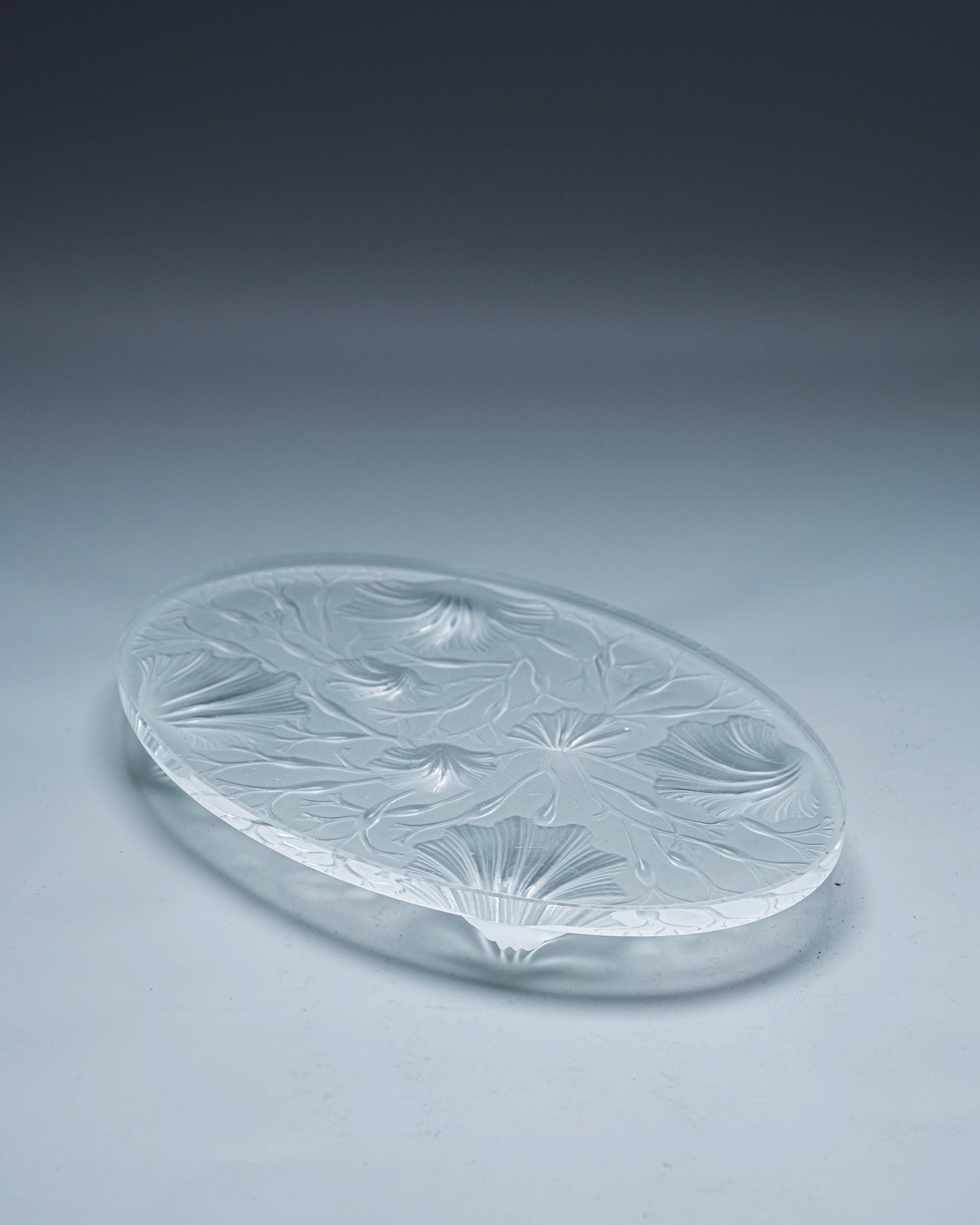 DESSOUS DE PLAT ART DÉCO EN VERRE, 1930s