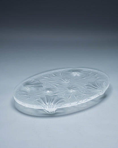 DESSOUS DE PLAT ART DÉCO EN VERRE, 1930s
