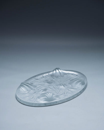 DESSOUS DE PLAT ART DÉCO EN VERRE, 1930s