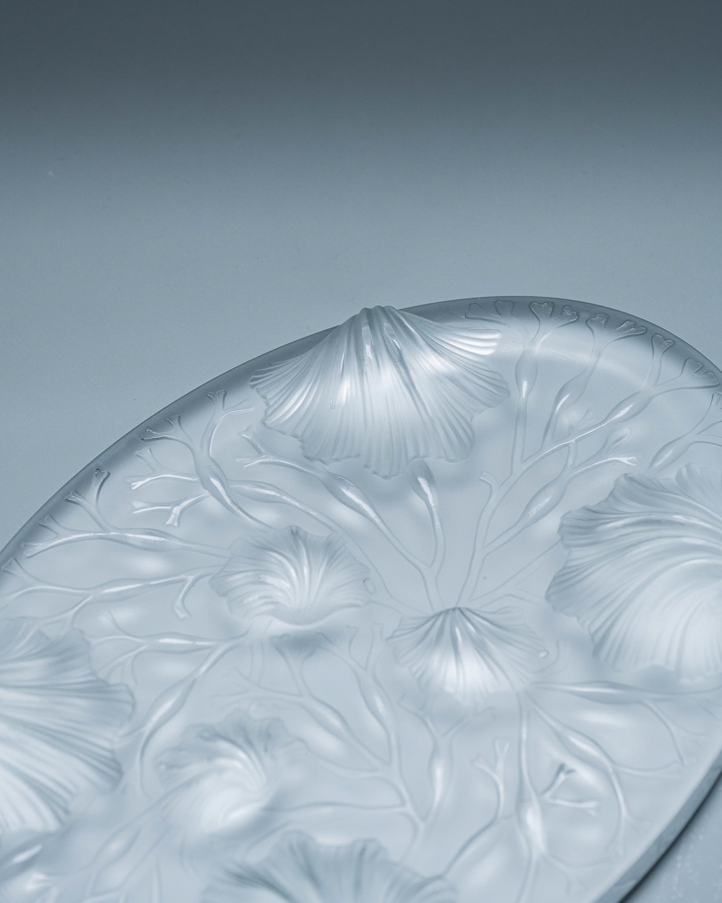 DESSOUS DE PLAT ART DÉCO EN VERRE, 1930s