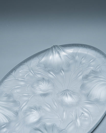 DESSOUS DE PLAT ART DÉCO EN VERRE, 1930s