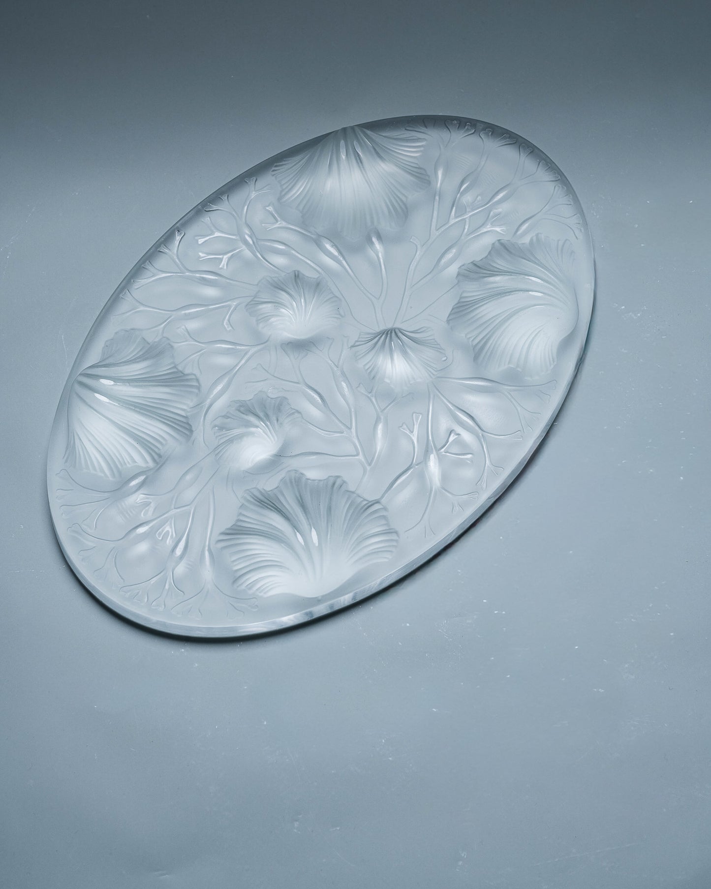 DESSOUS DE PLAT ART DÉCO EN VERRE, 1930s