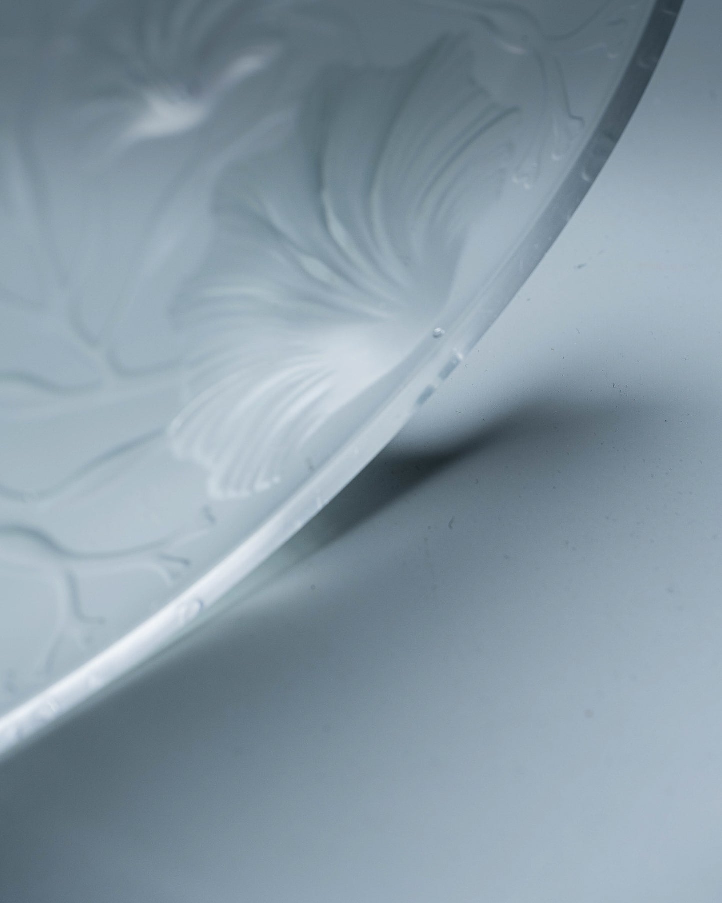 DESSOUS DE PLAT ART DÉCO EN VERRE, 1930s