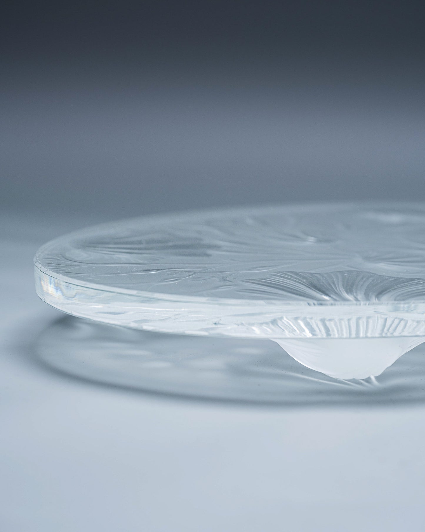 DESSOUS DE PLAT ART DÉCO EN VERRE, 1930s