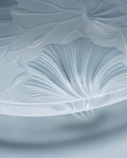 DESSOUS DE PLAT ART DÉCO EN VERRE, 1930s