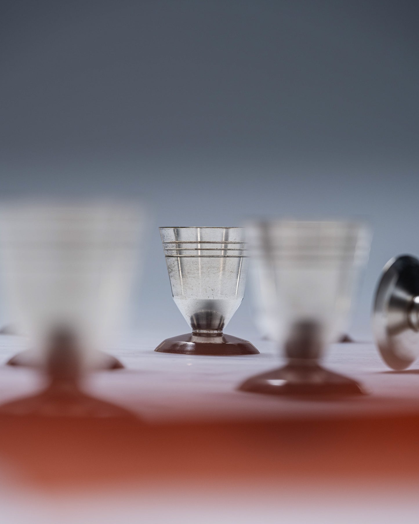 SET OF 12 LIQUEUR GLASSES, 1950s