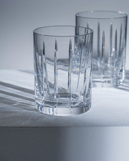 SET DE 6 VERRES À WHISKY EN CRISTAL DE SÈVRES, 1980s