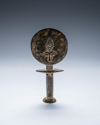 CARVED WOODEN ASHANTI DOLL, 1950s