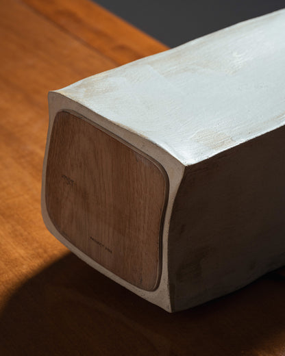 LAMPE RECTANGULAIRE EN CÉRAMIQUE