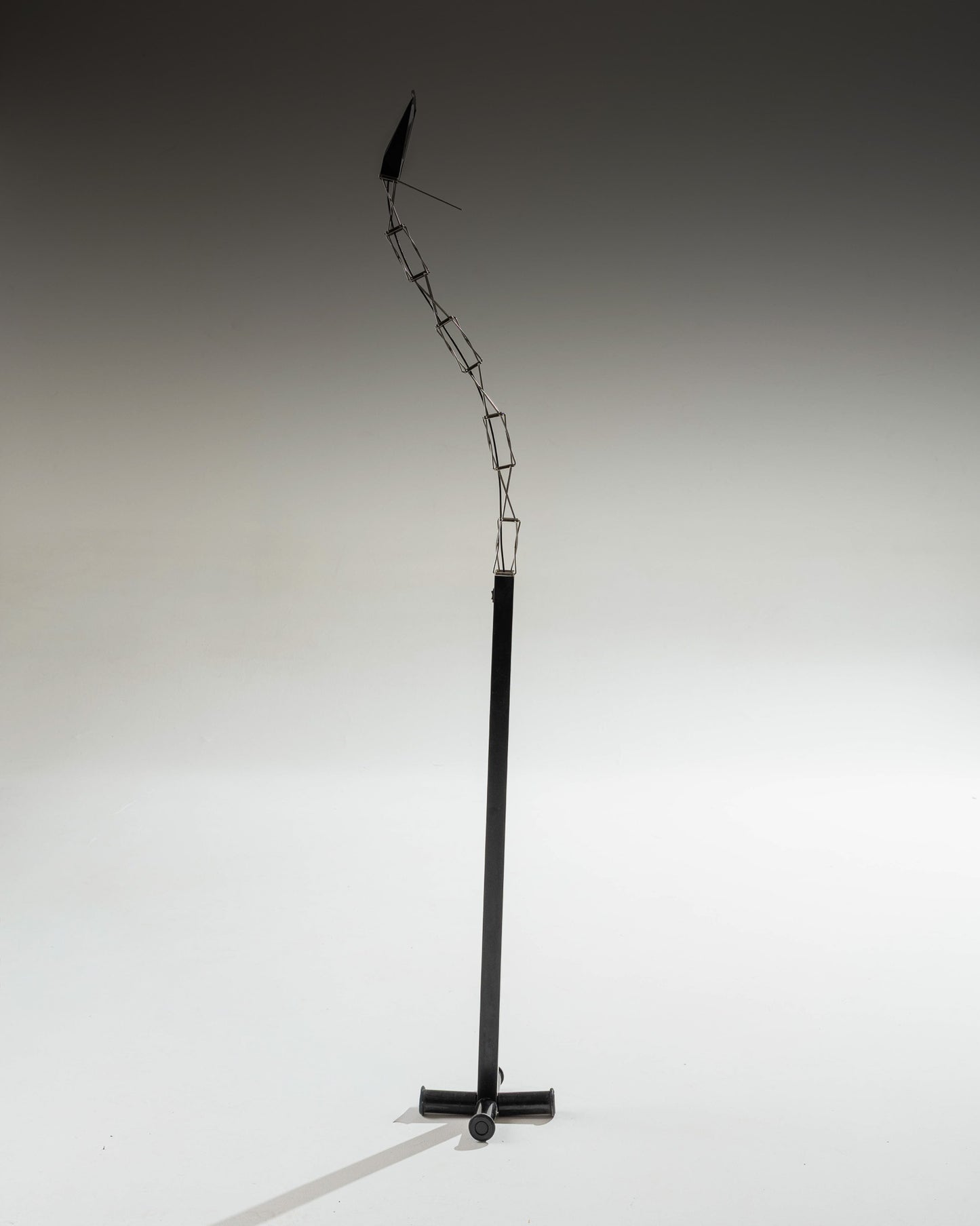 LAMPADAIRE EN MÉTAL, KAUFMAN, LUMINA ITALIA, 1980s