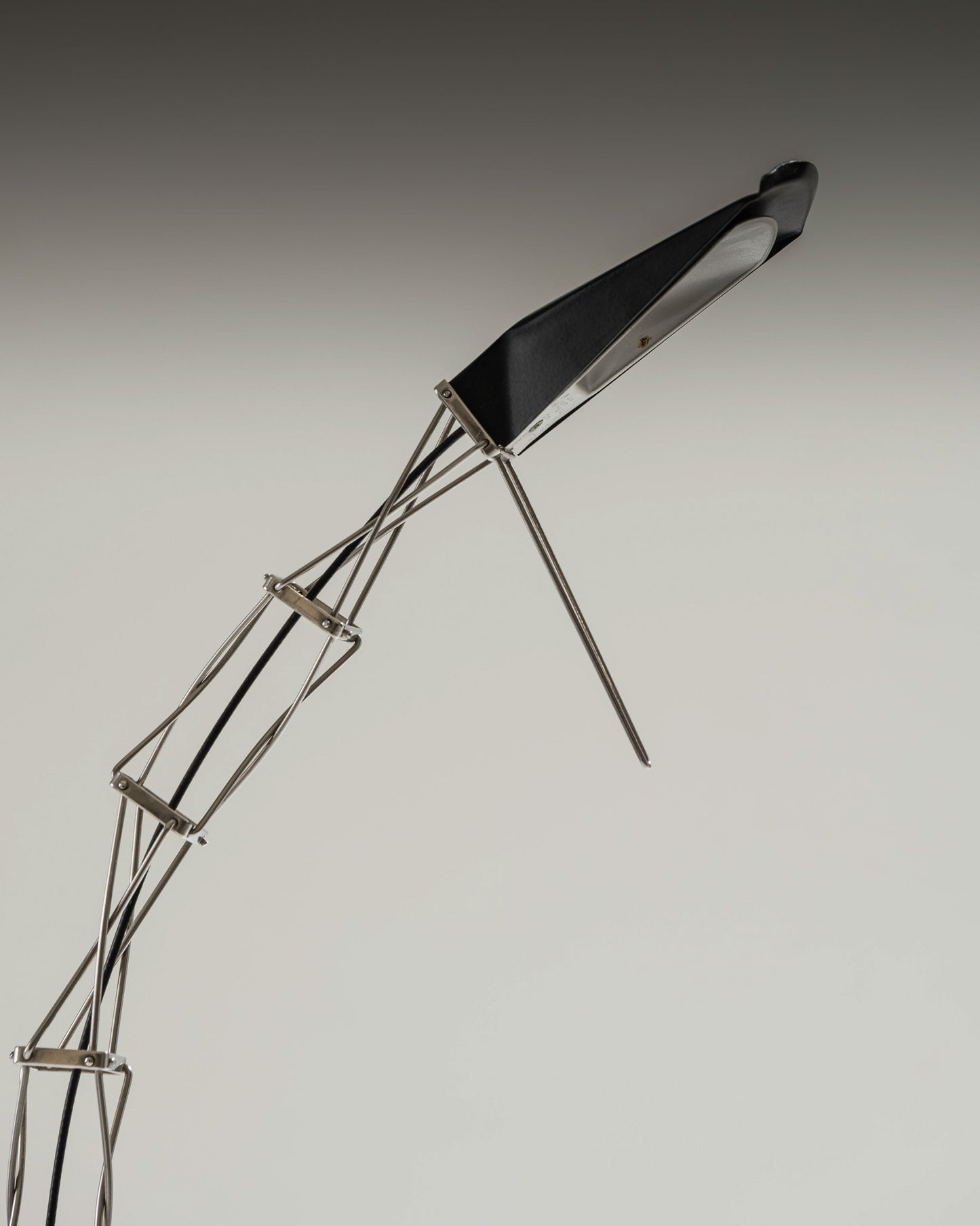 LAMPADAIRE EN MÉTAL, KAUFMAN, LUMINA ITALIA, 1980s