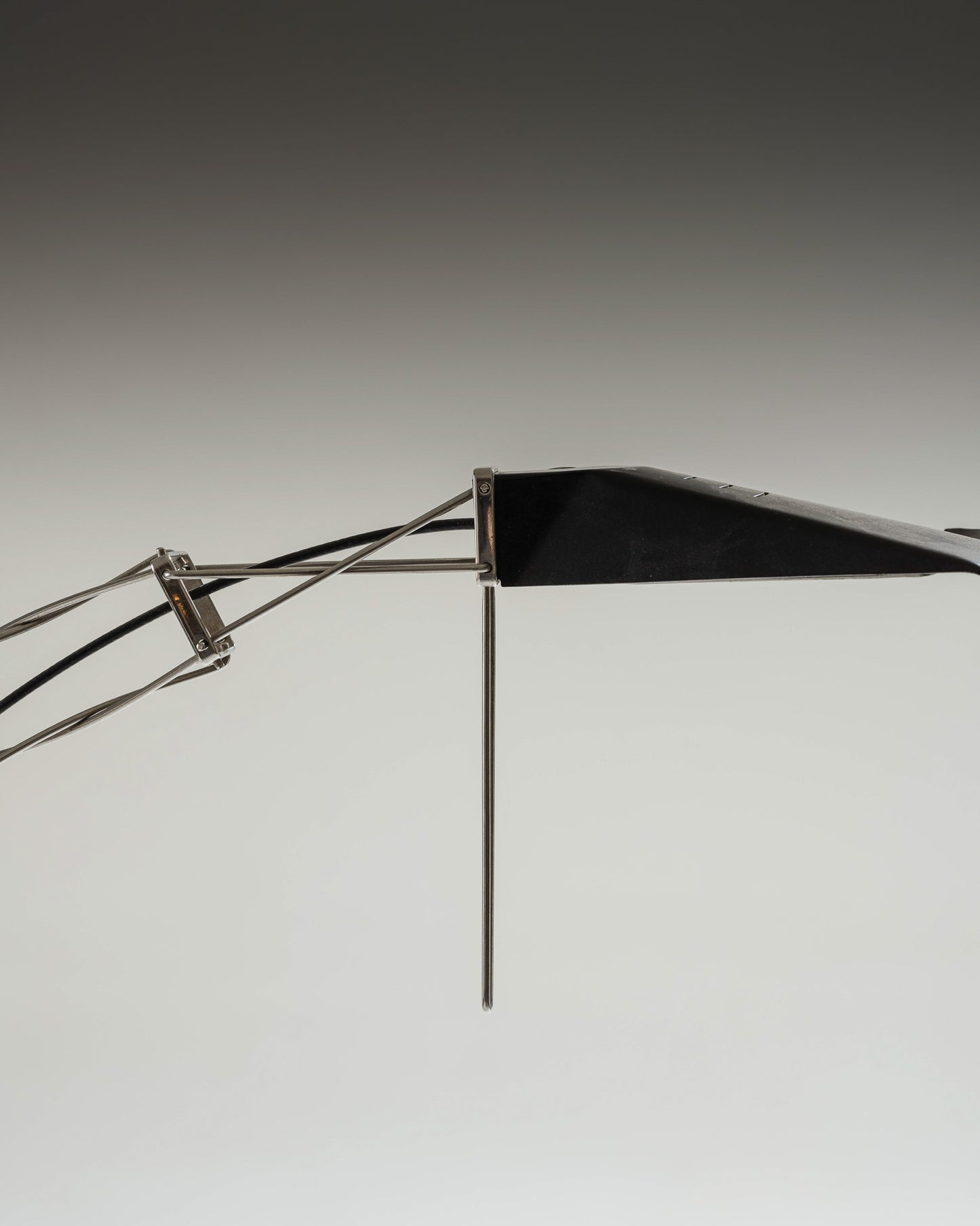 LAMPADAIRE EN MÉTAL, KAUFMAN, LUMINA ITALIA, 1980s