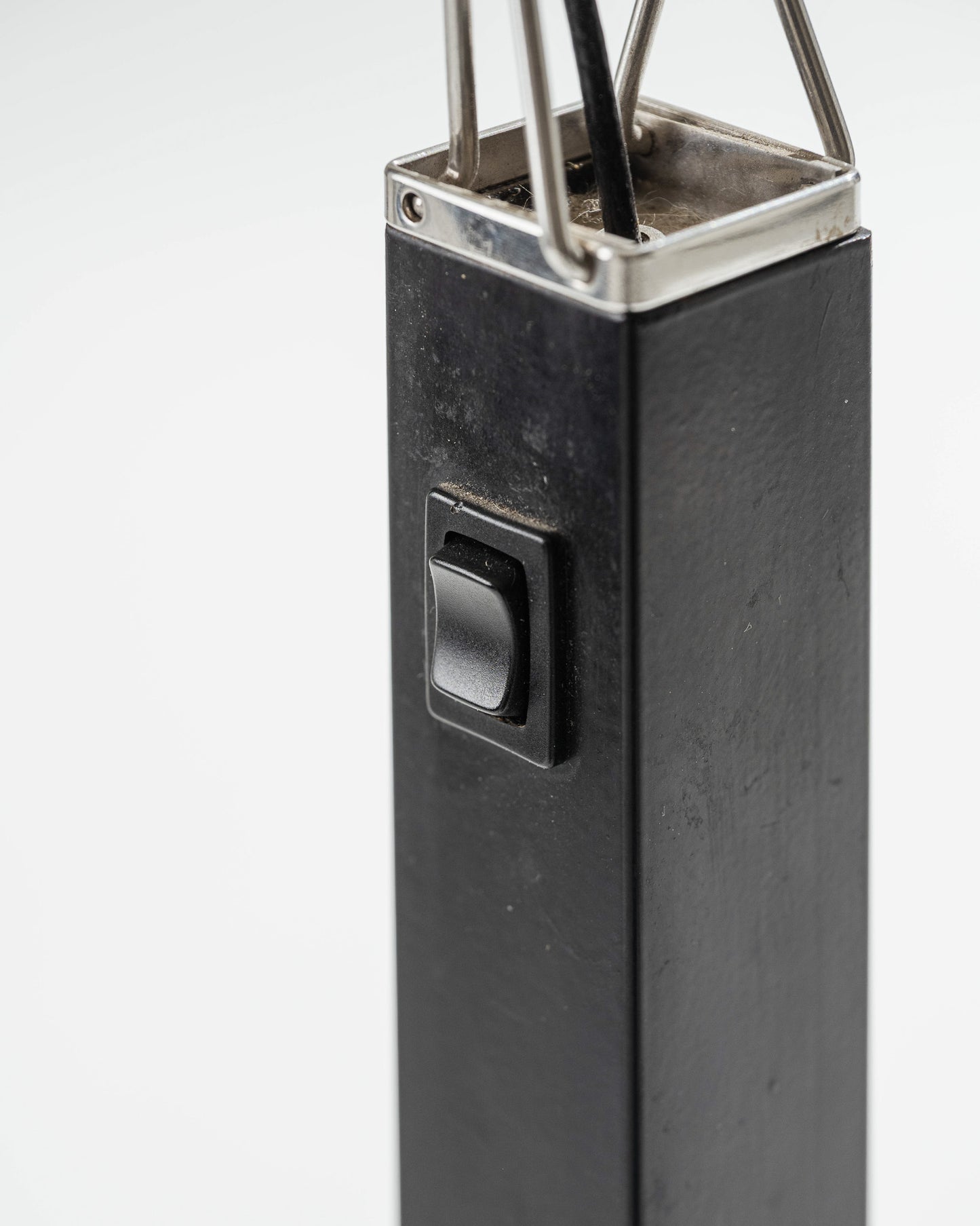 LAMPADAIRE EN MÉTAL, KAUFMAN, LUMINA ITALIA, 1980s