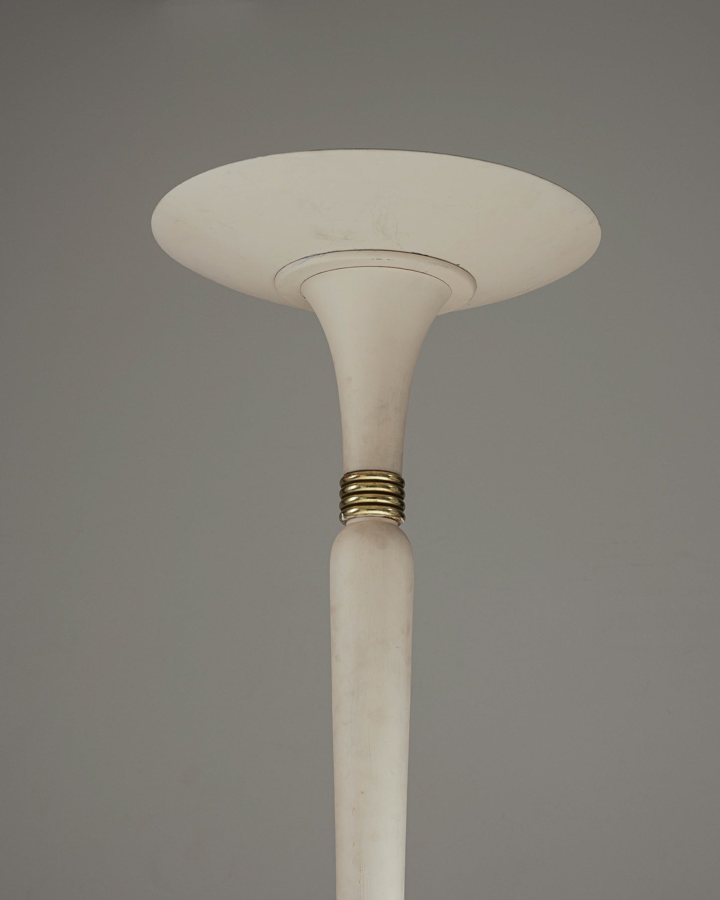 LAMPADAIRE EN BOIS ET OR, 1930s
